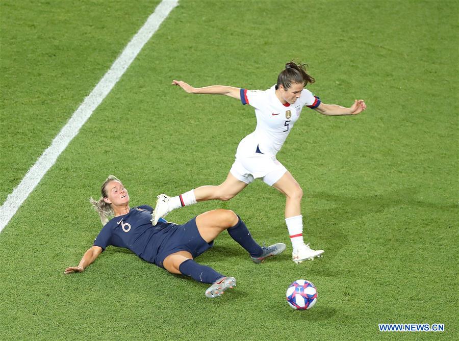 (SP)FRANCE-PARIS-FIFA WOMEN'S WORLD CUP-QUARTERFINAL-FRA VS USA