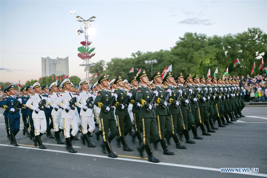 BELARUS-MINSK-INDEPENDENCE DAY-MILITARY PARADE