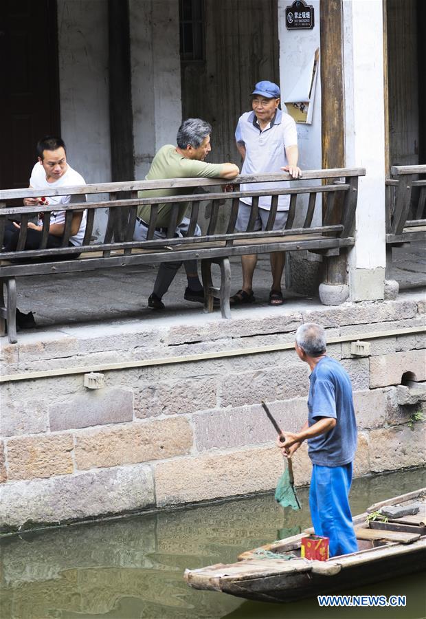 CHINA-ZHEJIANG-DEQING-ANCIENT TOWN OF XINSHI