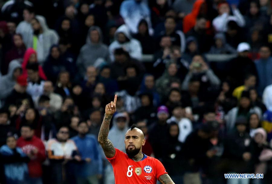 (SP)BRAZIL-SAO PAULO-FOOTBALL-COPA AMERICA 2019-ARGENTINA VS CHI