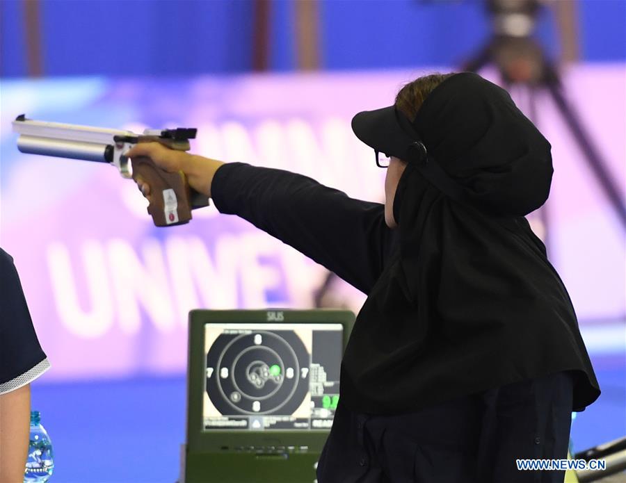 (SP)ITALY-NAPLES-SUMMER UNIVERSIADE 2019-SHOOTING-10M AIR PISTOL WOMEN