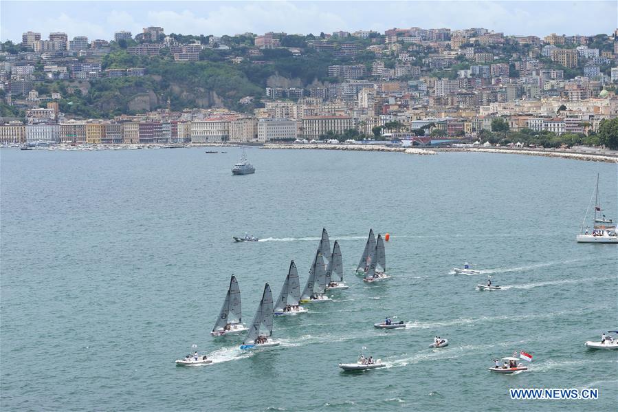 (SP)ITALY-NAPLES-SUMMER UNIVERSIADE-SAILING-FINAL