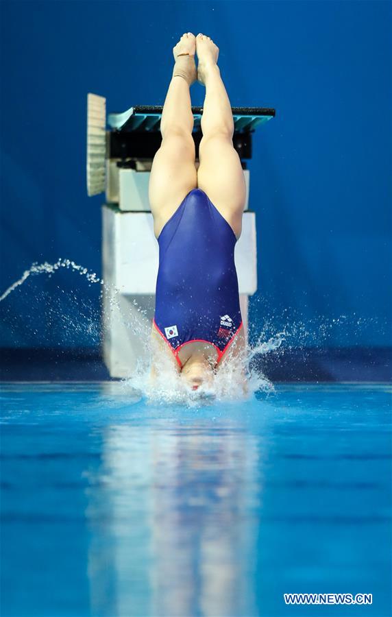 (SP)SOUTH KOREA-GWANGJU-FINA WORLD CHAMPIONSHIPS-DIVING-WOMEN'S 1M SPRINGBOARD