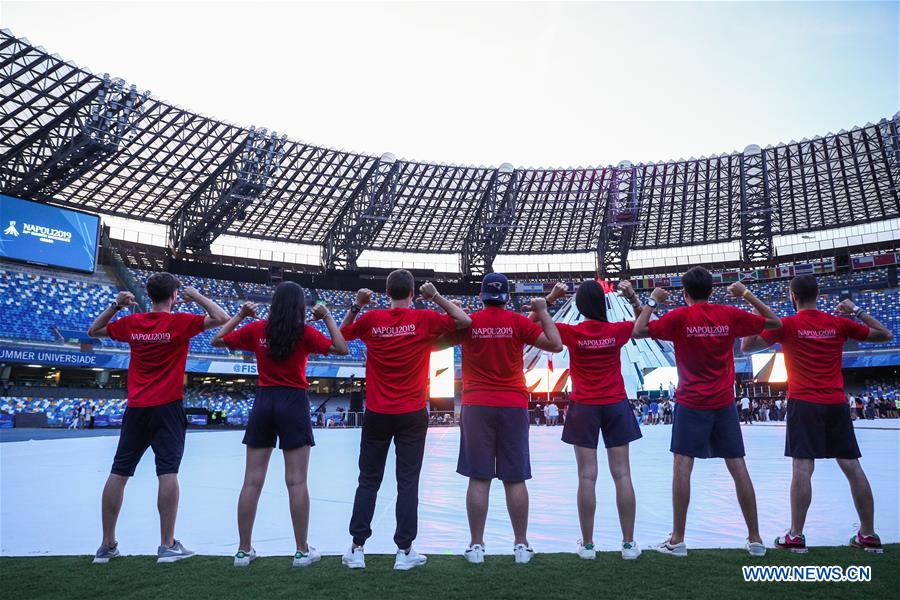 (SP)ITALY-NAPLES-SUMMER UNIVERSIADE-CLOSING CEREMONY