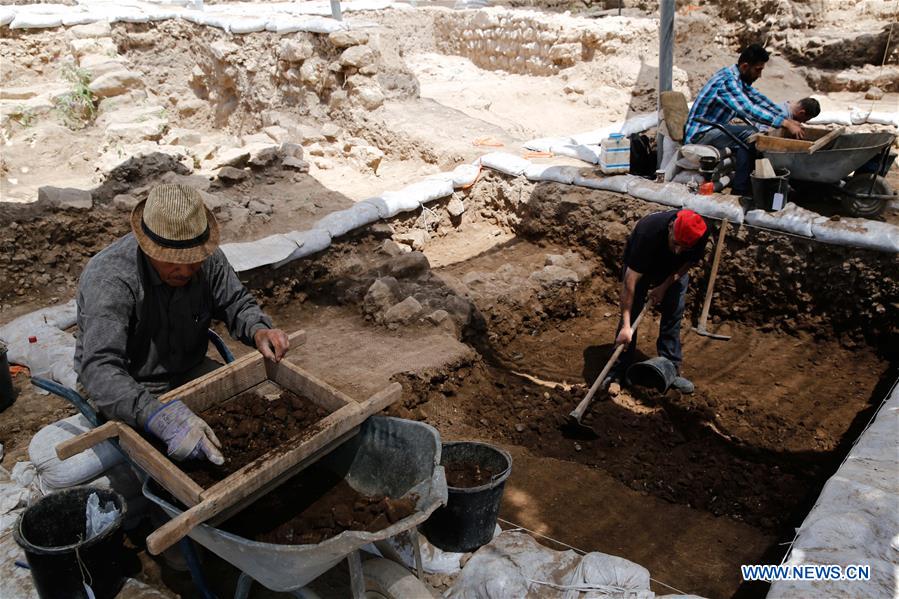 ISRAEL-ARCHEOLOGY-PREHISTORIC SETTLEMENT 