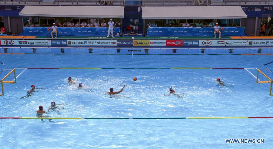 (SP)SOUTH KOREA-GWANGJU-FINA WORLD CHAMPIONSHIPS-MEN'S BEACH WATERPOLO