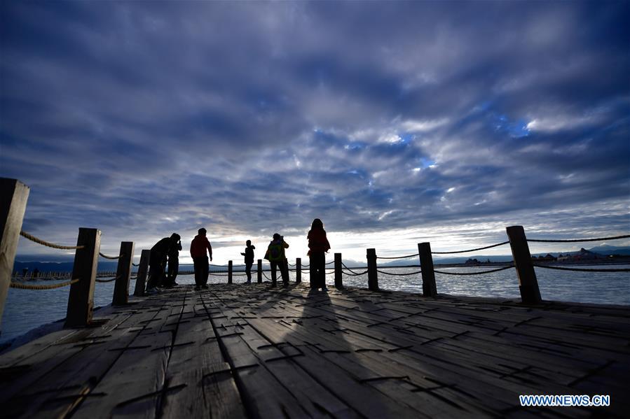 CHINA-QINGHAI-HAIXI-CAKA SALT LAKE-TOURISM (CN)