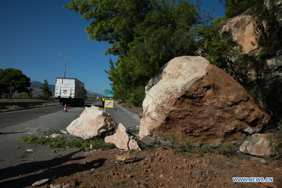 GREECE-ATHENS-EARTHQUAKE