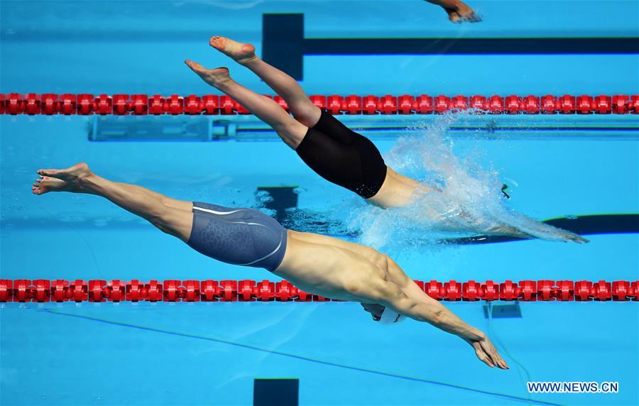 (SP)SOUTH KOREA-GWANGJU-FINA WORLD CHAMPIONSHIPS-SWIMMING-DAY 1