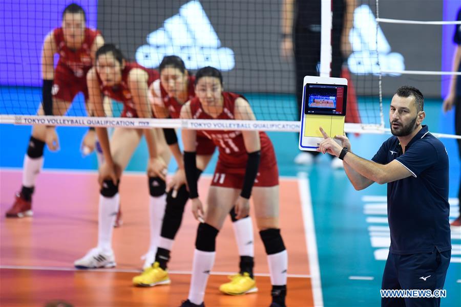 (SP)CHINA-NINGBO-FIVB-TOKYO VOLLEYBALL QUALIFICATION-CHN VS CZE