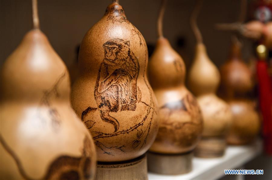 CHINA-JILIN-CHANGCHUN-GOURD-PYROGRAPHY (CN)