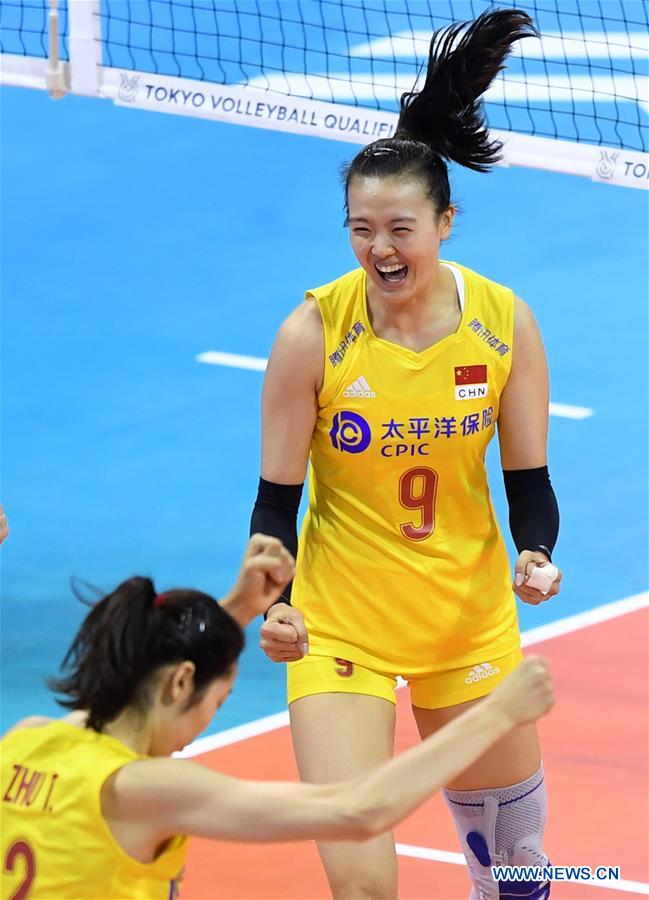 (SP)CHINA-NINGBO-FIVB-TOKYO VOLLEYBALL QUALIFICATION-CHINA-TURKEY(CN)