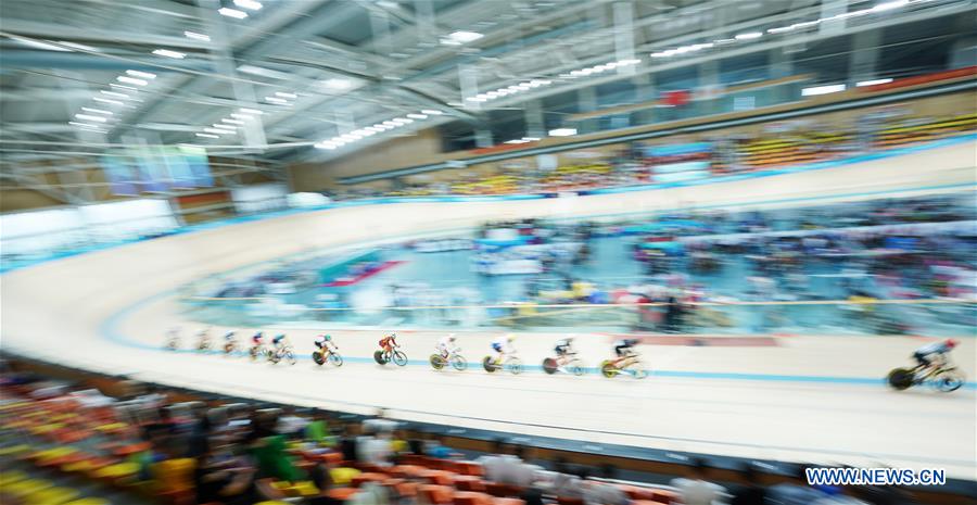 (SP)CHINA-TAIYUAN-2ND YOUTH GAMES-CYCLING TRACK-MEN'S OMNIUM(CN)