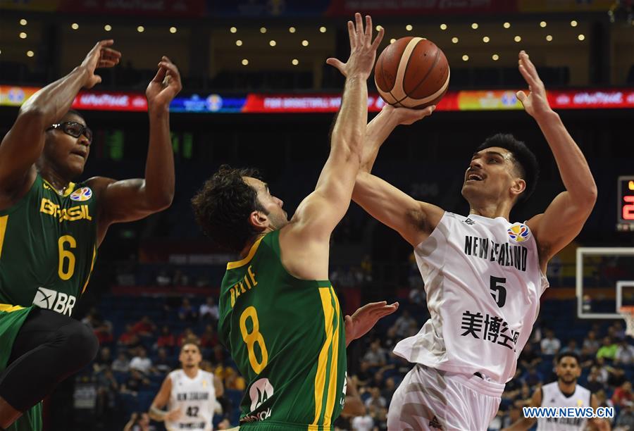 (SP)CHINA-NANJING-BASKETBALL-FIBA WORLD CUP-GROUP F-BRAZIL VS NEW ZEALAND (CN)