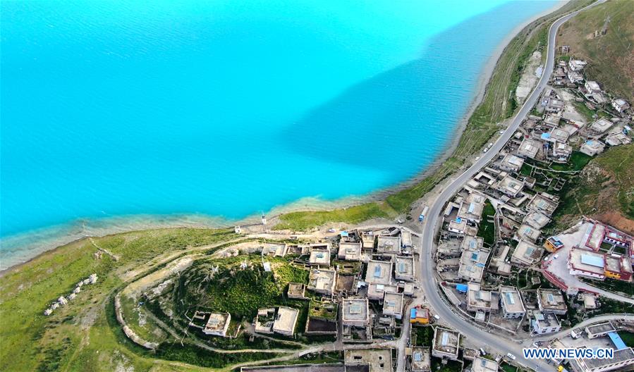 CHINA-TIBET-YAMZBOG YUMCO LAKE-SCENERY (CN)