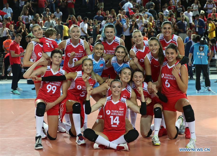 (SP)TURKEY-ANKARA-VOLLEYBALL-WOMEN'S EUROPEAN CHAMPIONSHIP