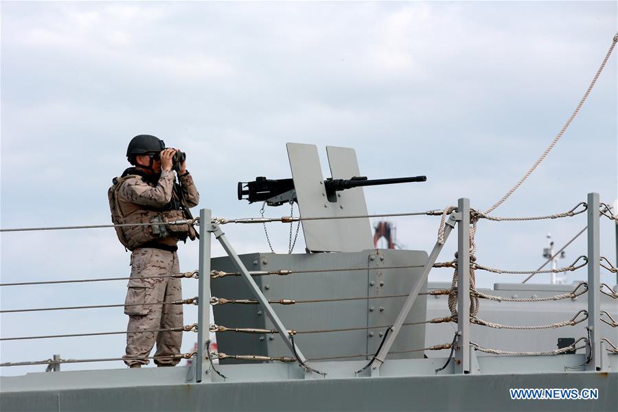 PHILIPPINES-MANILA-SPANISH NAVY-MENDEZ NUNEZ-ARRIVAL