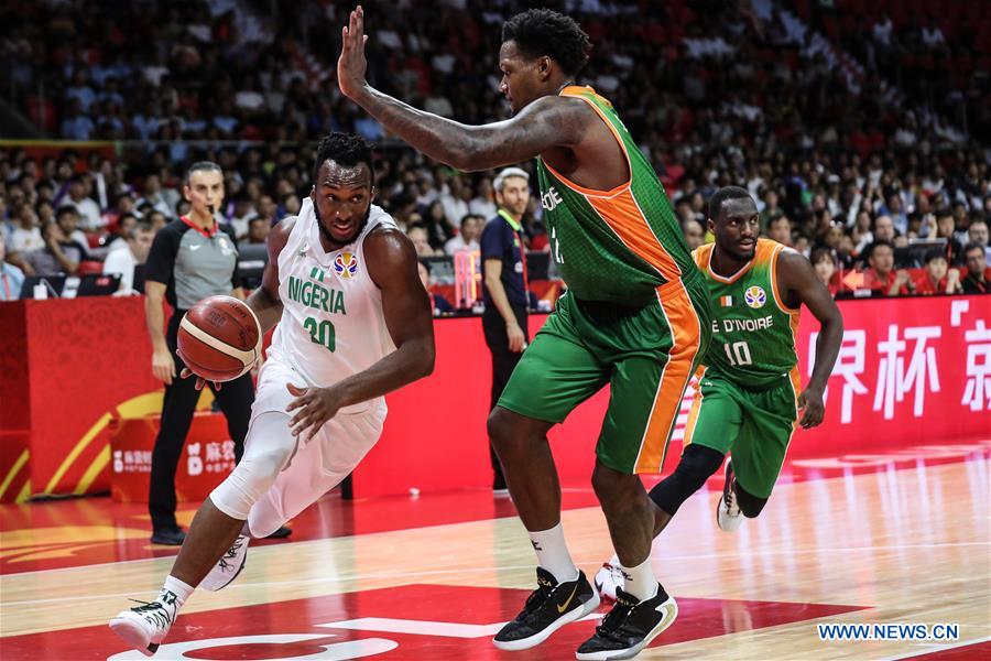 (SP)CHINA-GUANGZHOU-BASKETBALL-FIBA WORLD CUP-GROUP M-NGA VS CIV(CN)