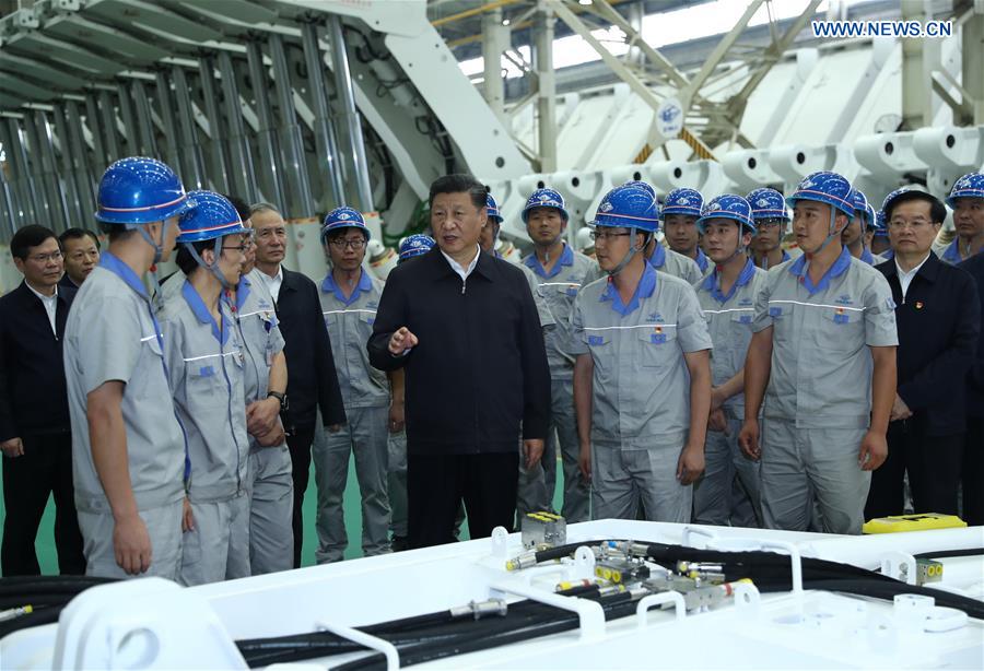 CHINA-HENAN-ZHENGZHOU-XI JINPING-INSPECTION (CN)