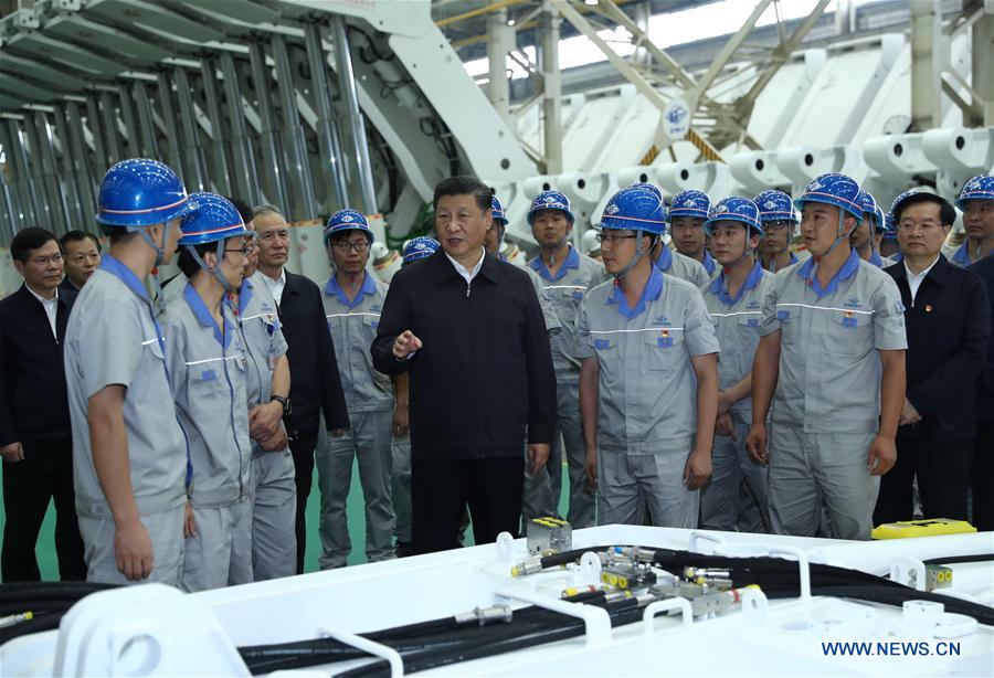 CHINA-HENAN-ZHENGZHOU-XI JINPING-INSPECTION (CN)