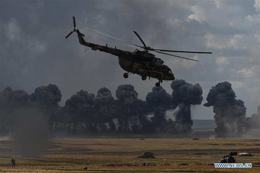 RUSSIA-ORENBURG-MILITARY EXERCISES