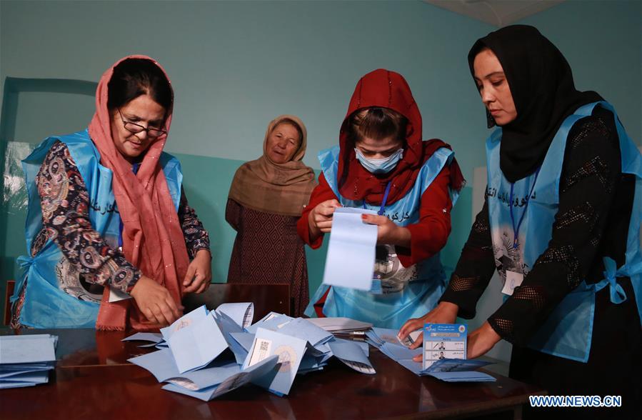 AFGHANISTAN-KABUL-PRESIDENTIAL ELECTION-TALLYING