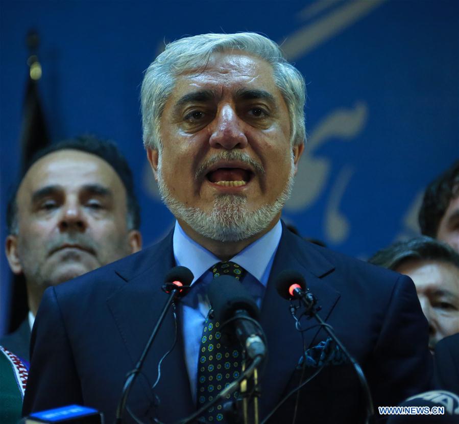 AFGHANISTAN-KABUL-ABDULLAH ABDULLAH-PRESS CONFERENCE