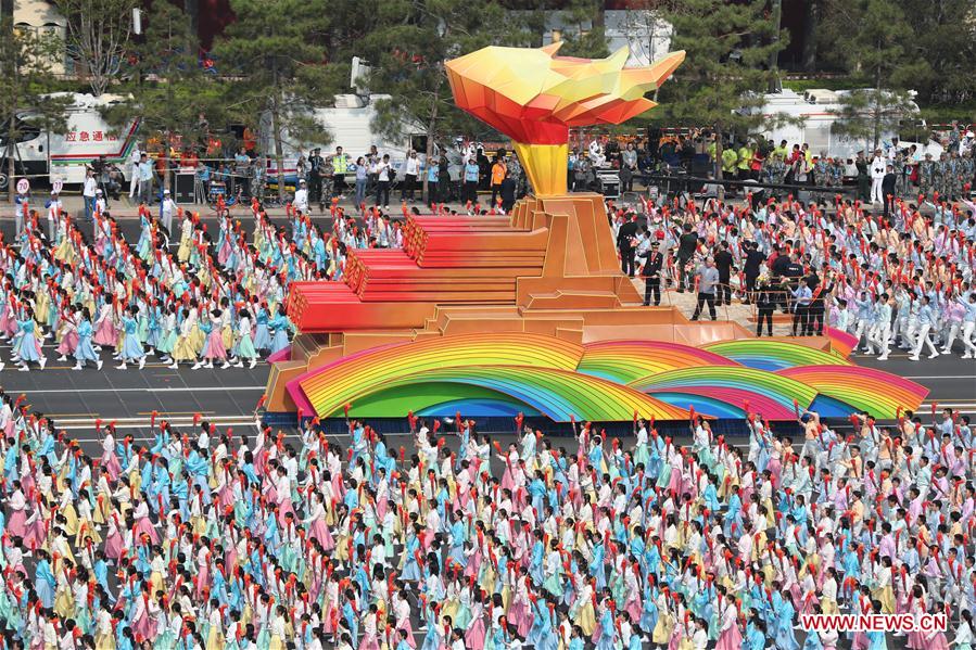 (PRC70Years)CHINA-BEIJING-NATIONAL DAY-CELEBRATIONS (CN)