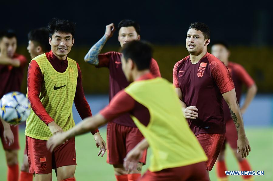 (SP)PHILIPPINES-BACOLOD-SOCCER-WORLD CUP QUALIFICATION-TRAINING SESSION