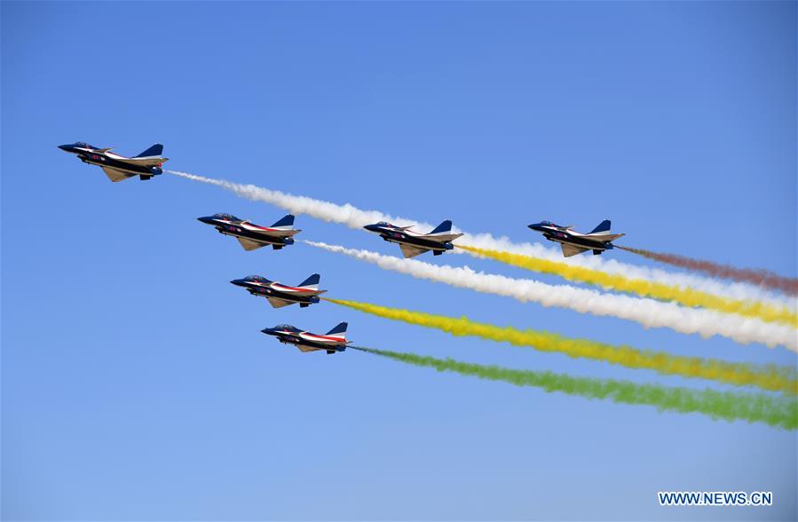 CHINA-JILIN-CHANGCHUN-PLA AIR FORCE-70TH ANNIVERSARY-CELEBRATIONS (CN)