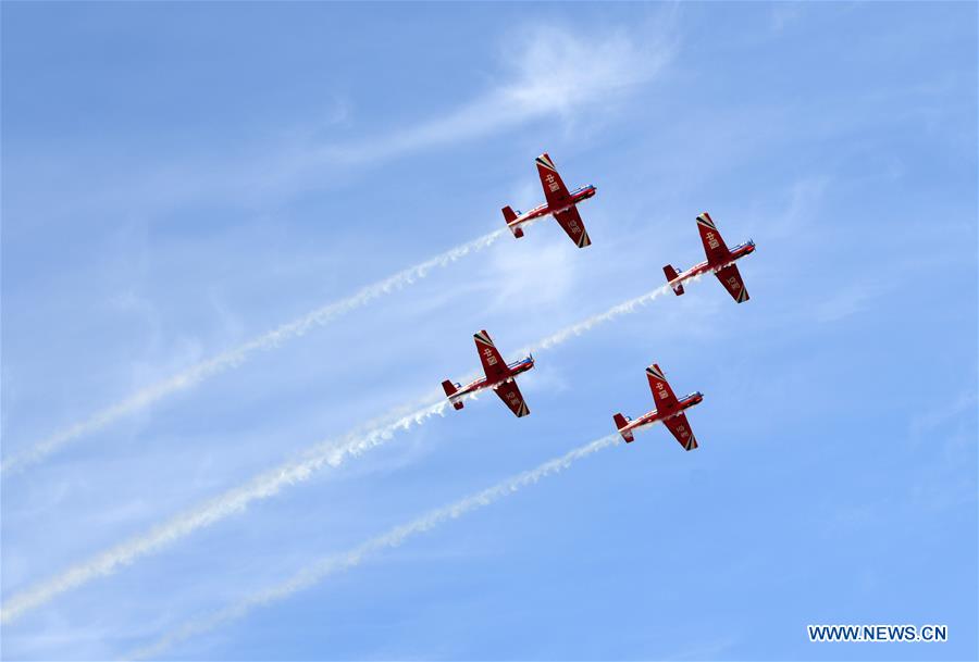 CHINA-JILIN-CHANGCHUN-PLA AIR FORCE-70TH ANNIVERSARY-CELEBRATIONS (CN)