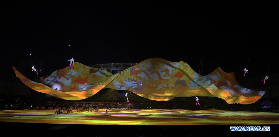 (SP)CHINA-WUHAN-7TH MILITARY WORLD GAMES-OPENING CEREMONY