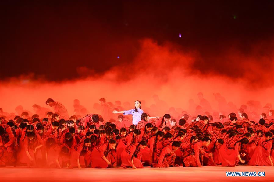 (SP)CHINA-WUHAN-7TH MILITARY WORLD GAMES-OPENING CEREMONY