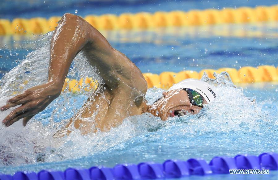 (SP)CHINA-WUHAN-7TH MILITARY WORLD GAMES-SWIMMING-MEN'S 200M FREESTYLE