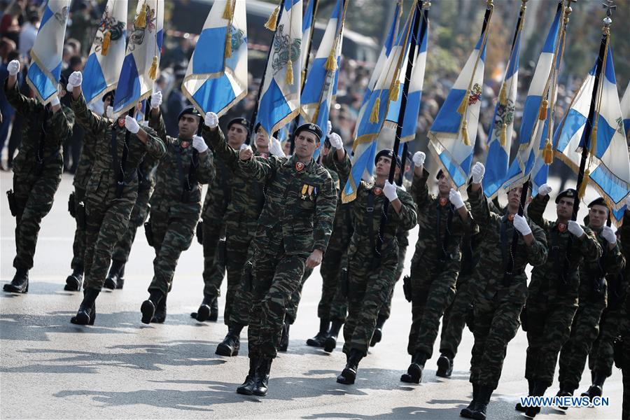 GREECE-THESSALONIKI-NATIONAL OHI DAY-PARADE