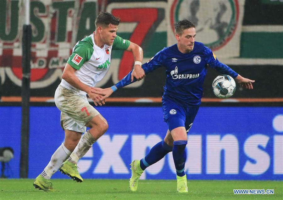 (SP)GERMANY-AUGSBURG-SOCCER-BUNDESLIGA-AUGSBURG VS SCHALKE 04