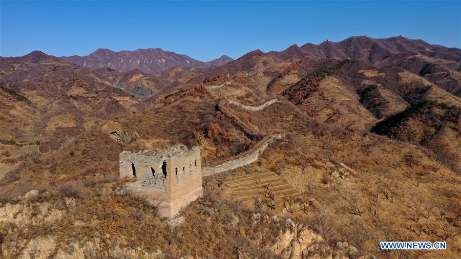 CHINA-HEBEI-GREAT WALL-WINTER SCENERY (CN)