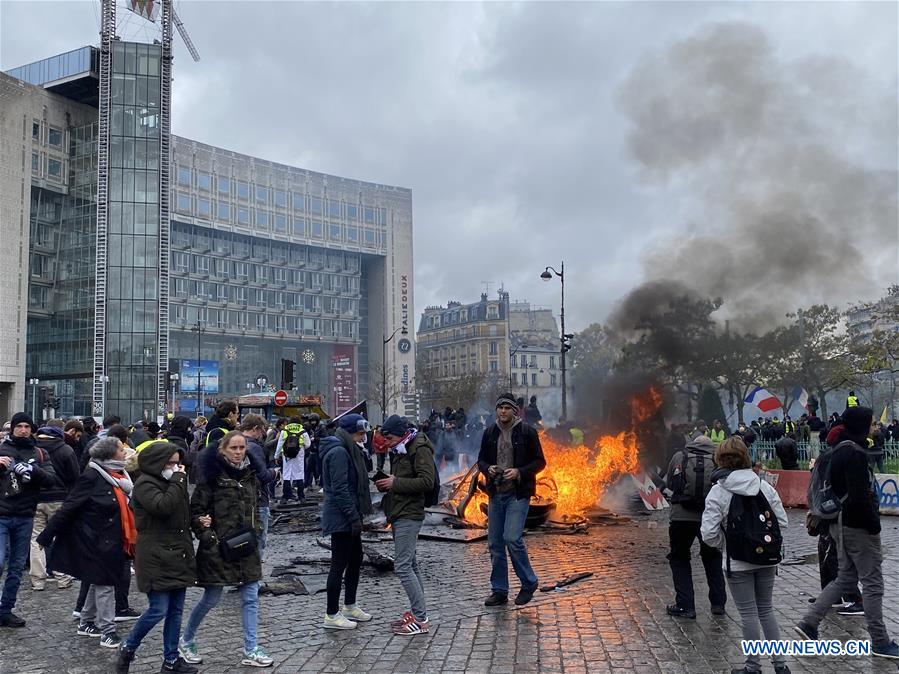 FRANCE-PARIS-YELLOW VEST-ANNIVERSARY