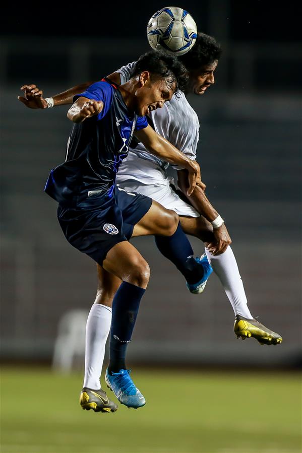 (SP)PHILIPPINES-MANILA-SEA GAMES-SOCCER-CAMBODIA VS TIMOR-LESTE