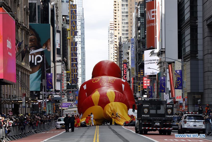 U.S.-NEW YORK-THANKSGIVING DAY PARADE