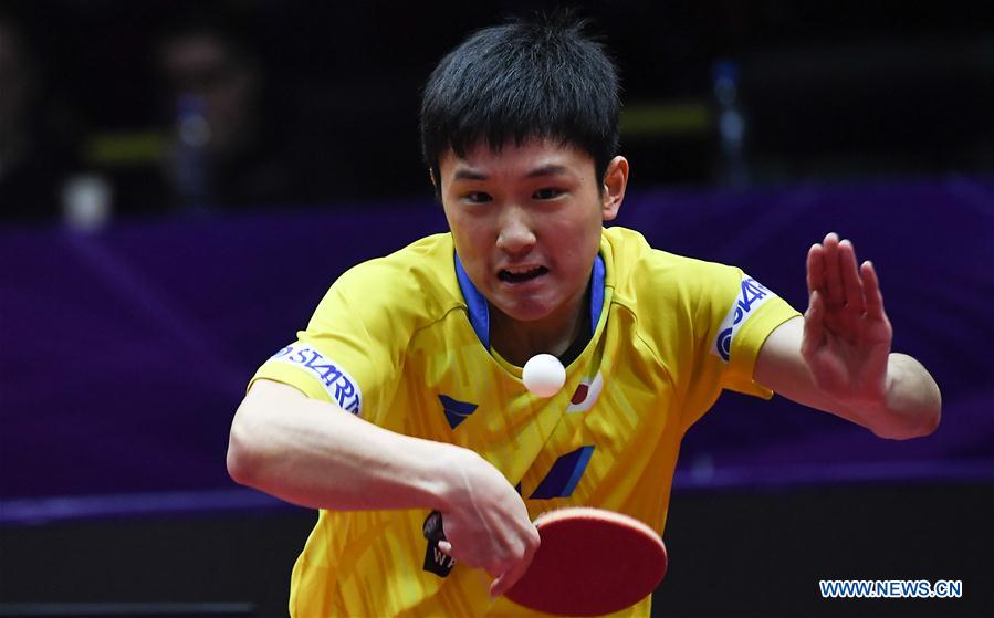 (SP)CHINA-CHENGDU-TABLE TENNIS-ITTF MEN'S WORLD CUP-QUARTERFINAL(CN)