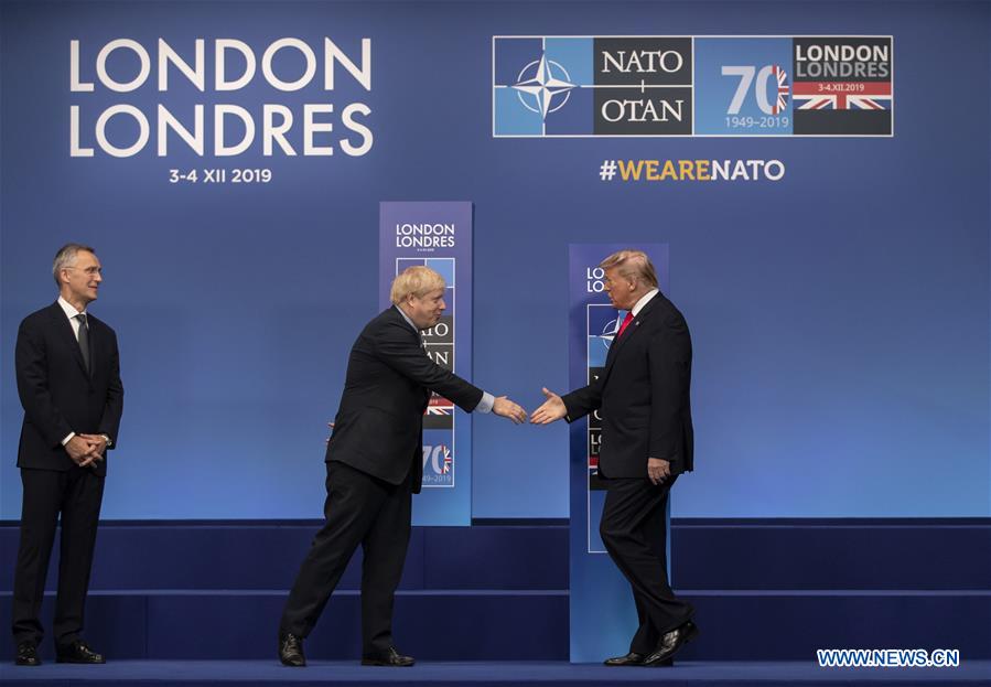 BRITAIN-LONDON-NATO SUMMIT-ARRIVALS