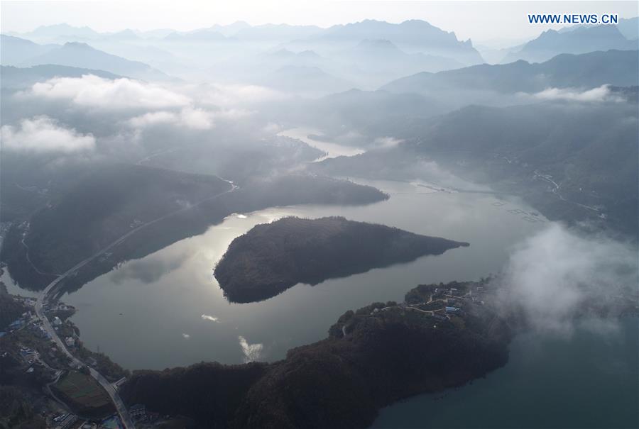 CHINA-SHAANXI-ANKANG-LAKE SCENERY (CN)