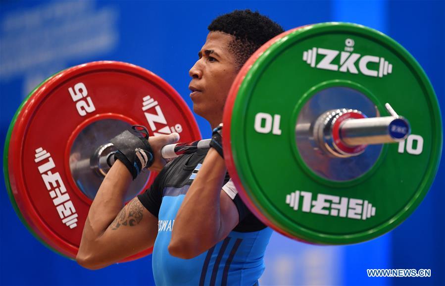 (SP)CHINA-TIANJIN-WEIGHTLIFTING-IWF WORLD CUP (CN)