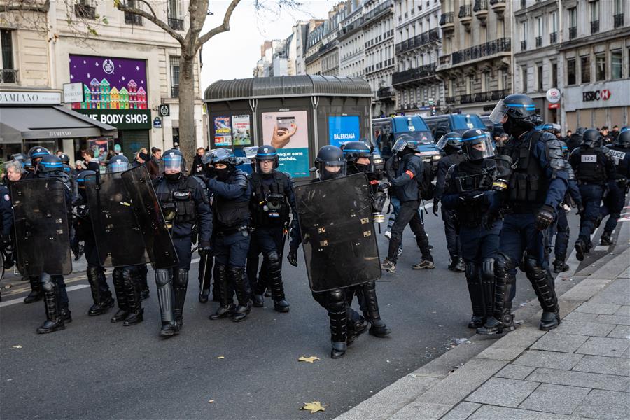 FRANCE-STRIKE-PENSION REFORM