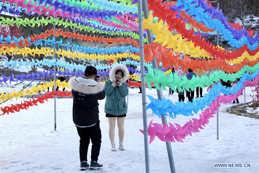 CHINA-GANSU-DINGXI-SNOW FUN (CN)