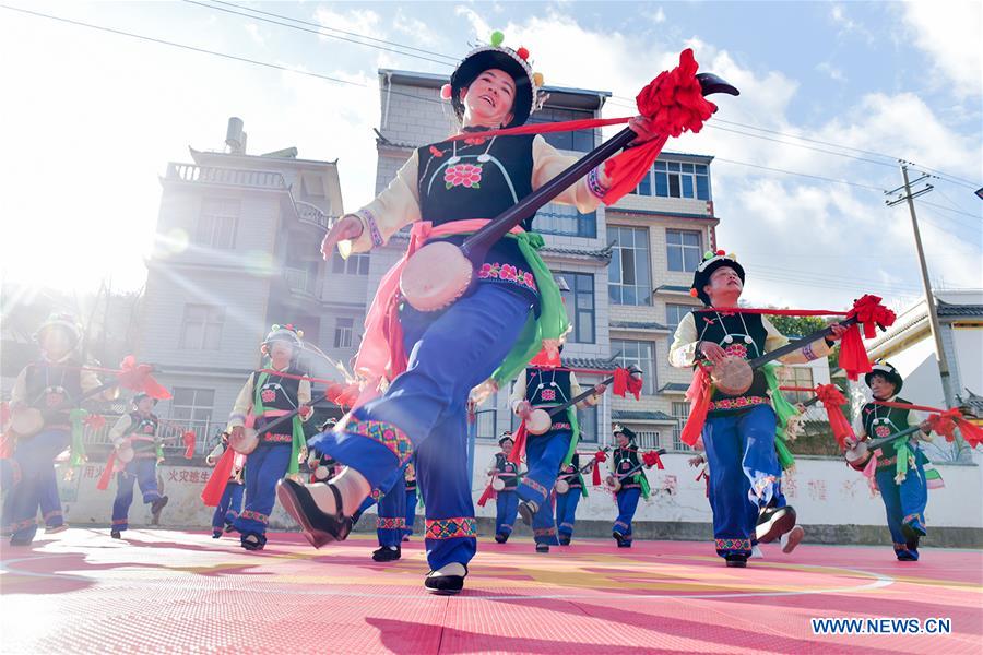 #CHINA-YUNNAN-DALI-CHINESE LUNAR NEW YEAR-GALA-REHEARSAL (CN)