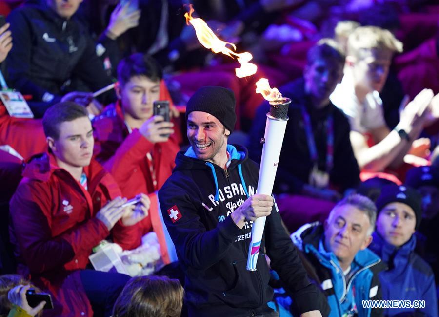 (SP)SWITZERLAND-LAUSANNE-3RD YOUTH WINTER OLYMPIC GAMES-OPENING CEREMONY