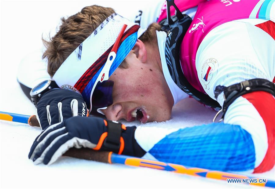 (SP)FRANCE-LES ROUSSES-YOG-BIATHLON-MEN'S 12.5KM INDIVIDUAL