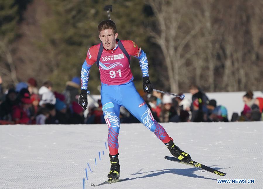 (SP)FRANCE-LES ROUSSES-WINTER YOG-BIATHLON-MEN'S 7.5KM SPRINT